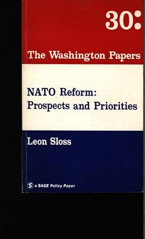 Bild des Verkufers fr Nato reform: Prospects and priorities. zum Verkauf von Antiquariat Bookfarm