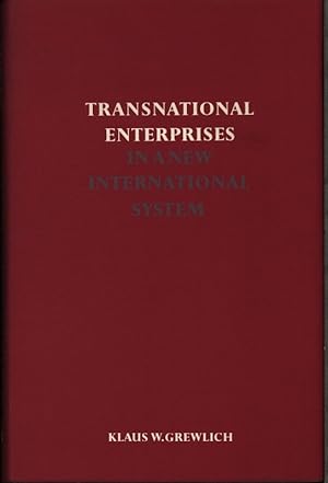 Immagine del venditore per Transnational enterprises in a new international system. venduto da Antiquariat Bookfarm