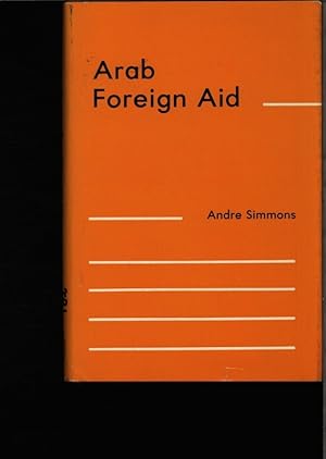 Image du vendeur pour Arab foreign aid. mis en vente par Antiquariat Bookfarm