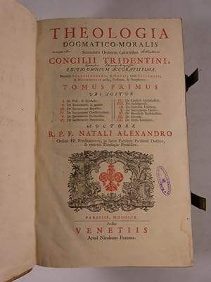 Image du vendeur pour Theologia Dogmatica Et Moralis Secundum Ordinem Catechismi Concilii Tridentini. mis en vente par Antiquariat Bookfarm