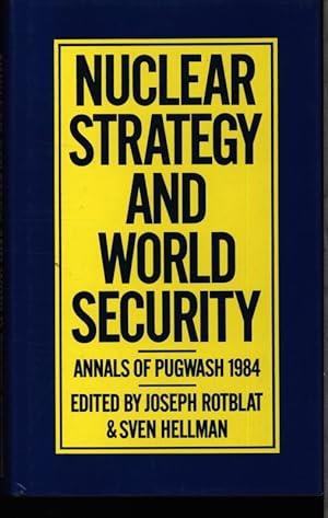 Bild des Verkufers fr Nuclear strategy and world security. zum Verkauf von Antiquariat Bookfarm