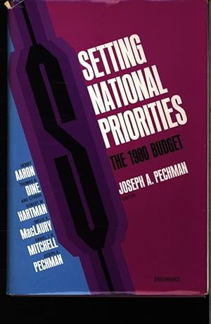 Bild des Verkufers fr Setting national priorities. The 1980 budget. zum Verkauf von Antiquariat Bookfarm