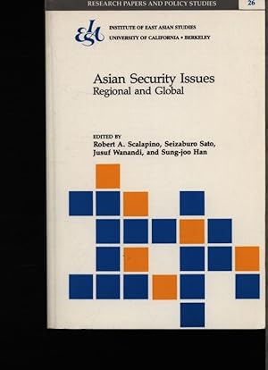 Bild des Verkufers fr Asian security issues. Regional and global. zum Verkauf von Antiquariat Bookfarm