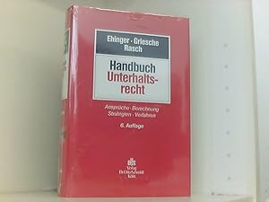 Seller image for Handbuch Unterhaltsrecht: Ansprche - Berechnung - Strategien - Durchsetzung for sale by Book Broker
