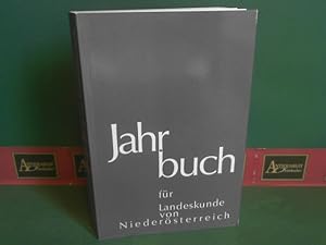 Bild des Verkufers fr Jahrbuch fr Landeskunde von Niedersterreich 2014. - Neue Folge 80. zum Verkauf von Antiquariat Deinbacher