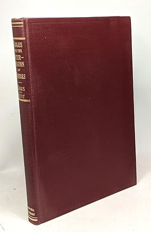 Imagen del vendedor de Tables for the determination of minerals by means of their physical properties occurences and associates a la venta por crealivres