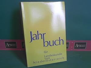 Bild des Verkufers fr Jahrbuch fr Landeskunde von Niedersterreich 2013. - Neue Folge 79. zum Verkauf von Antiquariat Deinbacher