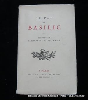 Seller image for Le pot de basilic for sale by Librairie Christian Chaboud