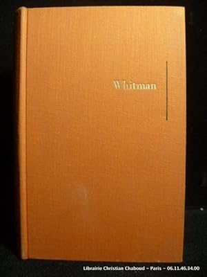 Immagine del venditore per Whitman venduto da Librairie Christian Chaboud