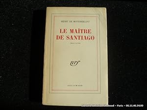Bild des Verkufers fr Le matre de Santiago zum Verkauf von Librairie Christian Chaboud
