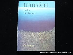 Seller image for Transfert for sale by Librairie Christian Chaboud