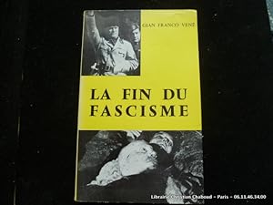 Immagine del venditore per La fin du fascisme venduto da Librairie Christian Chaboud