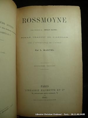 Seller image for Rossmoyne for sale by Librairie Christian Chaboud