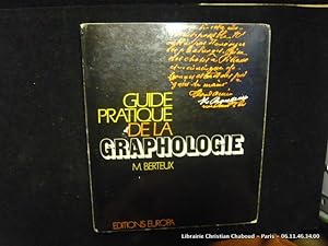 Imagen del vendedor de Guide pratique de la graphologie a la venta por Librairie Christian Chaboud