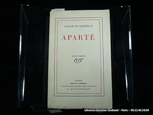 Seller image for Apart. Colre- Journal de colre- Dix jours  Ermenonville. for sale by Librairie Christian Chaboud