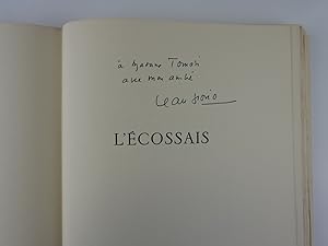 Image du vendeur pour L'Ecossais. Envoi de l'auteur. mis en vente par Librairie Christian Chaboud