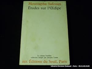 Bild des Verkufers fr Etudes sur l'Oedipe zum Verkauf von Librairie Christian Chaboud