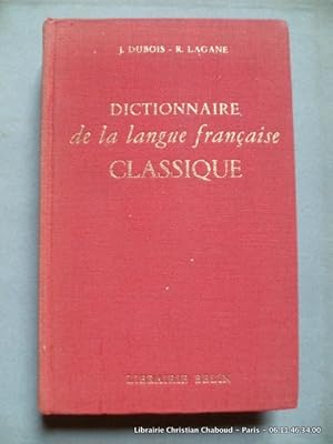 Bild des Verkufers fr Dictionnaire de la langue franaise classique. zum Verkauf von Librairie Christian Chaboud