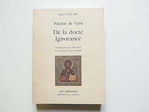 Image du vendeur pour De la docte Ignorance mis en vente par Librairie Christian Chaboud