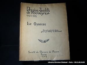 Image du vendeur pour Le Gynce. Dessins indits de Rouveyre 1907  1909. Recueil prcd d'une glose de Rmy de Gourmont. mis en vente par Librairie Christian Chaboud