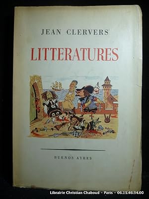 Imagen del vendedor de Littratures a la venta por Librairie Christian Chaboud