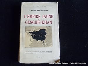 Seller image for L'Empire jaune de Genghis-Khan for sale by Librairie Christian Chaboud