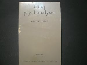 Seller image for Cinq psychanalyses. 2me dition revue et corrige for sale by Librairie Christian Chaboud