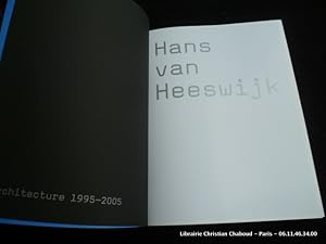 Immagine del venditore per Hans Van Heeswijk Architecture 1995-2005 venduto da Librairie Christian Chaboud