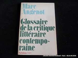Immagine del venditore per Glossaire de la critique littraire contemporaine venduto da Librairie Christian Chaboud