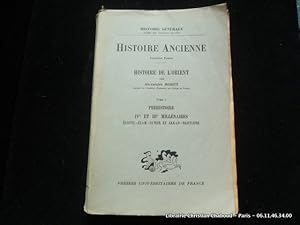 Imagen del vendedor de Histoire ancienne. Histoire de l'Orient. Tome I : Prhistoire. IVe et IIIe millnaires. Egypte - lam - Sumer et Akkad - Baylone a la venta por Librairie Christian Chaboud