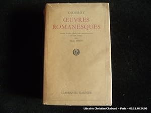 Seller image for Oeuvres romanesques. for sale by Librairie Christian Chaboud