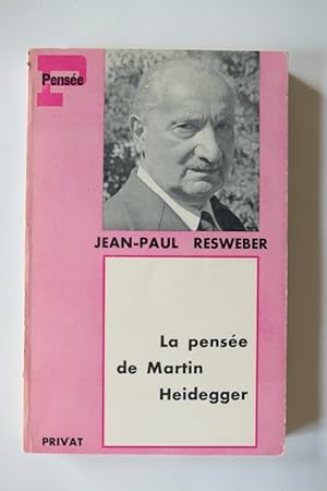 Seller image for La pense de Martin Heidegger for sale by Librairie Christian Chaboud