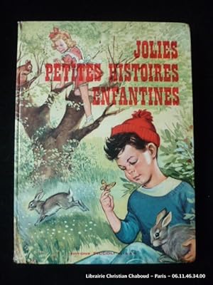 Imagen del vendedor de Jolies petites histoires enfantines Grimponneau le vif-argent. Sraphin le pinguin timide. La minette Clair-de-lune. La biche aux yeux bleus, etc. a la venta por Librairie Christian Chaboud