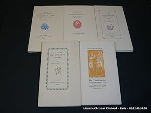 Immagine del venditore per L'ECRIN SECRET DU BIBLIOPHILE n12  16 : Douze aventures rotiques du Bossu Mayeux -A la feuille de rose, maison turque - Les dolances du portier des chartreux ou les conseils de Dom Bougre -Le livre de volupt - Les confessions d'un perverti. venduto da Librairie Christian Chaboud