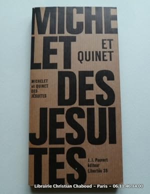 Image du vendeur pour Des Jsuites. mis en vente par Librairie Christian Chaboud