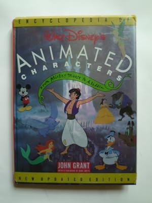 Imagen del vendedor de Encyclopedia of Walt Disney's Animated Characters. From Mickey Mouse to Aladdin. a la venta por Librairie Christian Chaboud