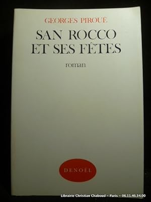 Image du vendeur pour San Rocco et ses ftes mis en vente par Librairie Christian Chaboud