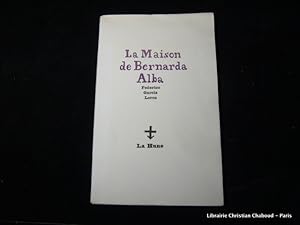 Image du vendeur pour La Maison de Bernarda Alba. Pice en 3 actes traduite par Jean-Marie Crac'h orne de bois par Jean CHAUFFREY mis en vente par Librairie Christian Chaboud