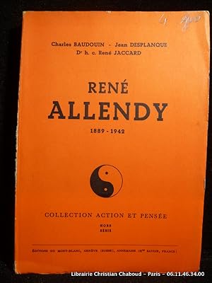 Seller image for Ren Allendy 1889-1942. for sale by Librairie Christian Chaboud