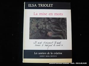 Seller image for La mise en mots for sale by Librairie Christian Chaboud