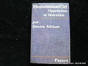 Image du vendeur pour Homosexuel(le) Oppression et libration. mis en vente par Librairie Christian Chaboud