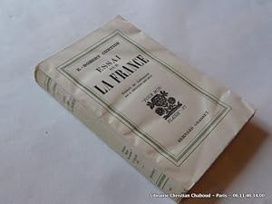Seller image for Essai sur la France. E.O. for sale by Librairie Christian Chaboud