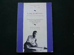 Imagen del vendedor de Lire Simenon. Ralite / Fiction / Ecriture. a la venta por Librairie Christian Chaboud