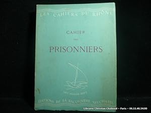 Imagen del vendedor de Septime Cahier du Rhne. Cahier des prisonniers. a la venta por Librairie Christian Chaboud