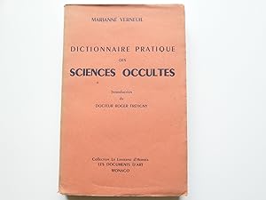 Imagen del vendedor de Dictionnaire pratique des sciences occultes a la venta por Librairie Christian Chaboud