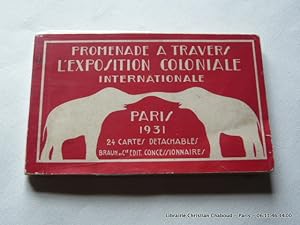 Seller image for Promenade  travers l'exposition coloniale internationale. Paris 1931. 24 cartes dtachables. for sale by Librairie Christian Chaboud