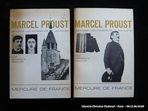 Bild des Verkufers fr Marcel Proust : 1871-1903 Les annes de jeunesse. 1904-1922 Les annes de maturit. En deux volumes. zum Verkauf von Librairie Christian Chaboud