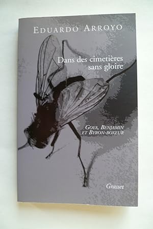 Bild des Verkufers fr Dans des cimetires sans gloire : Goya, Benjamin et Byron-Boxeur zum Verkauf von Librairie Christian Chaboud