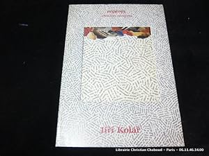 Image du vendeur pour Jiri Kolar. Repres. Cahiers d'art contemporain n8 mis en vente par Librairie Christian Chaboud