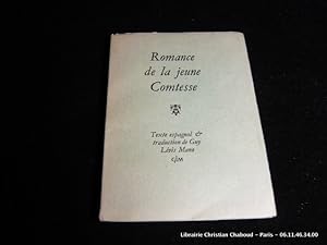 Seller image for Romance de la jeune Comtesse for sale by Librairie Christian Chaboud